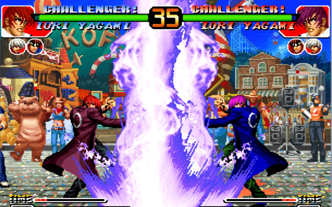 拳皇97怎么聚气集气的