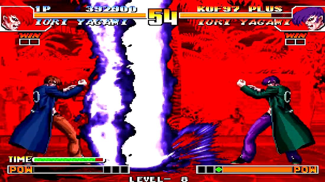 拳皇97怎么聚气集气的