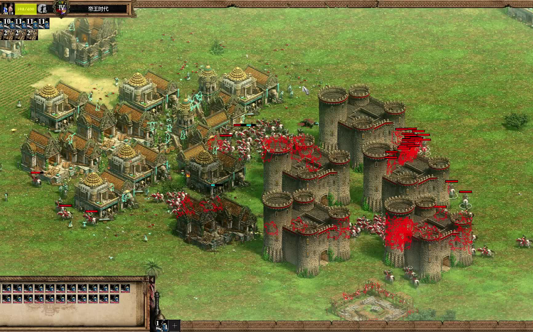 帝国时代2怎么无限资源