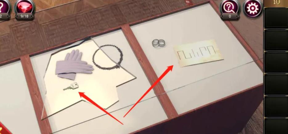 密室逃脱17红色嵌片怎么用