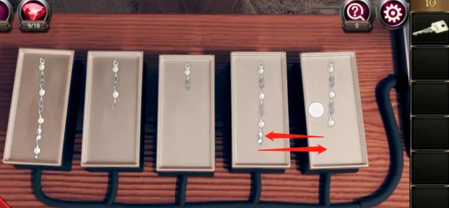 密室逃脱17红色嵌片怎么用