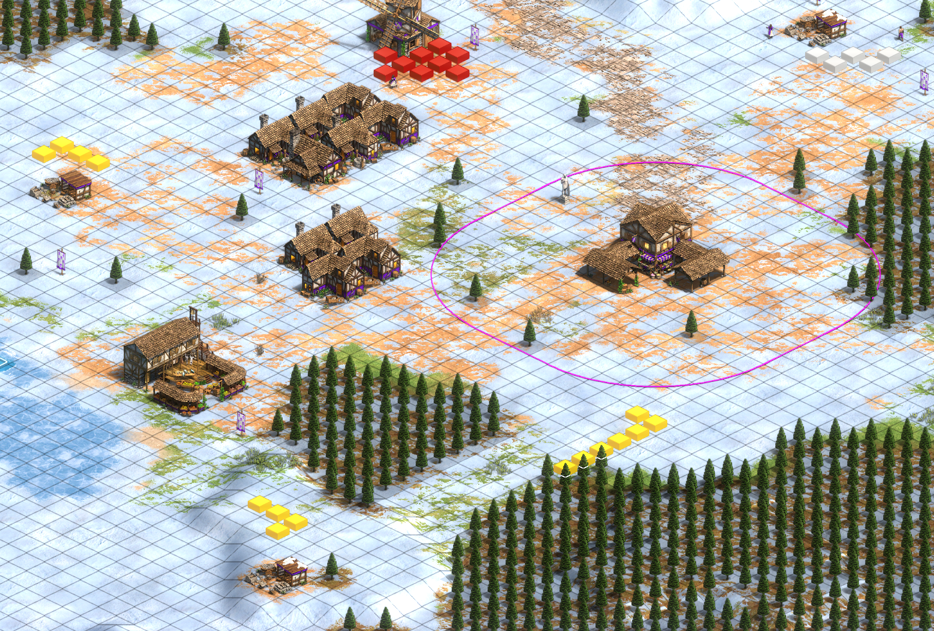 帝国时代2匈奴王第四关怎么打