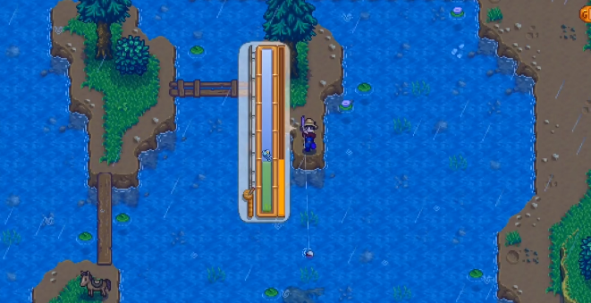 星露谷物语铱金鱼竿怎么装钓具