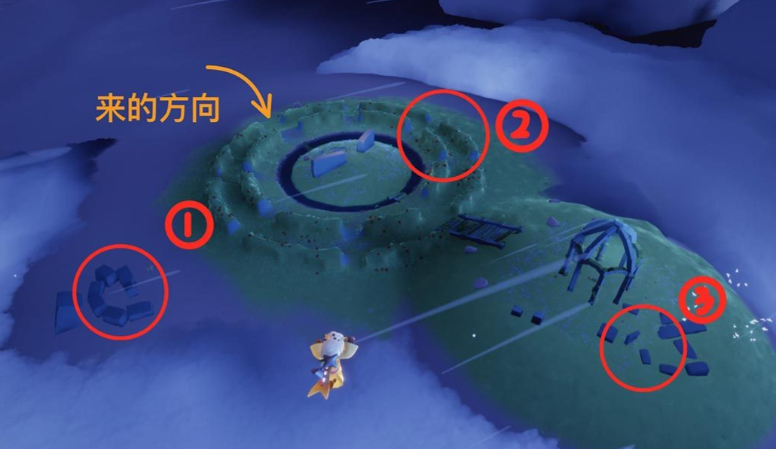 光遇星光沙漠的王子躲在哪里