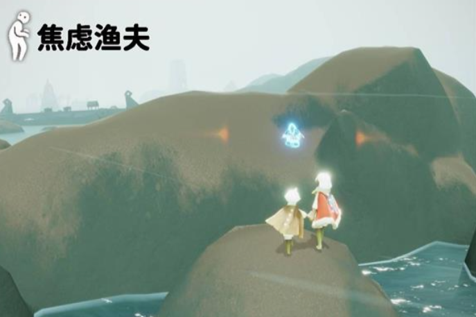 光遇藏宝岛礁石的先祖怎么去
