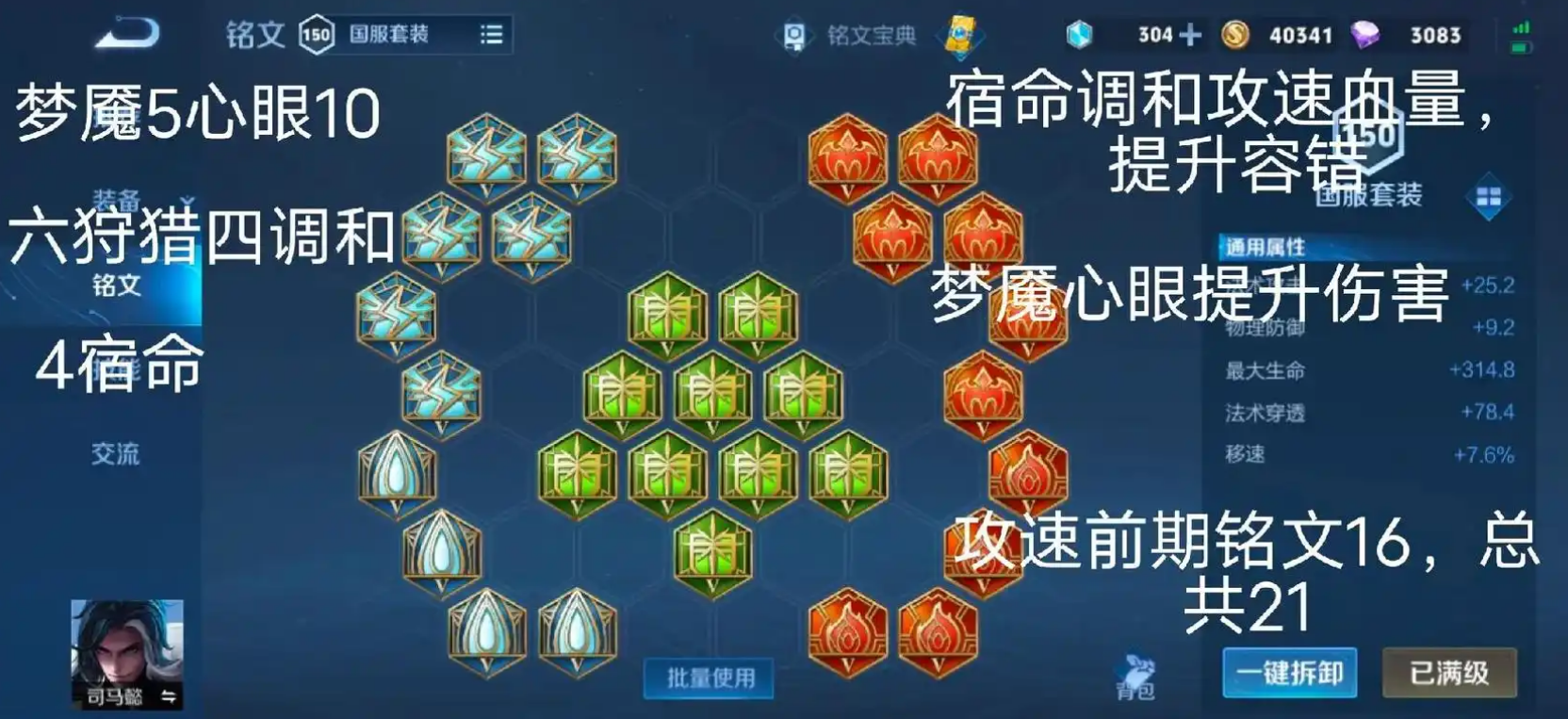 王者荣耀司马懿出装怎么出