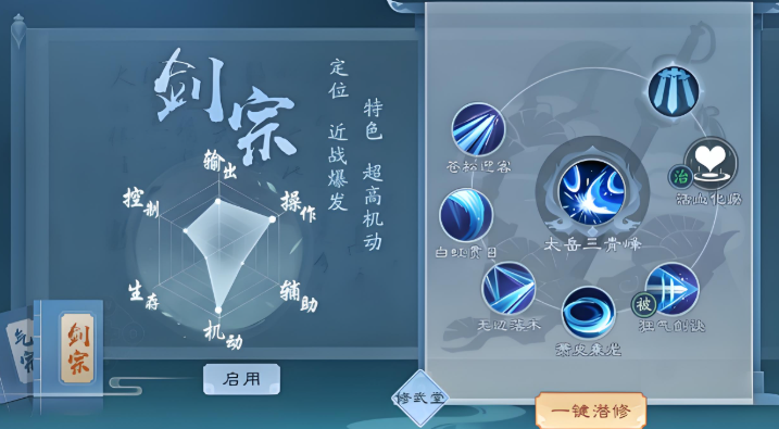 新笑傲江湖7大门派哪个伤害高