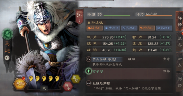 三国志战略版马超强度怎么样