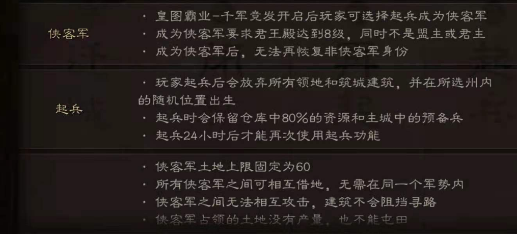 三国志战略版侠客军怎么换地 三国志战略版侠客军怎么换地