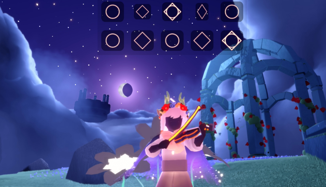 光遇怎么用小提琴