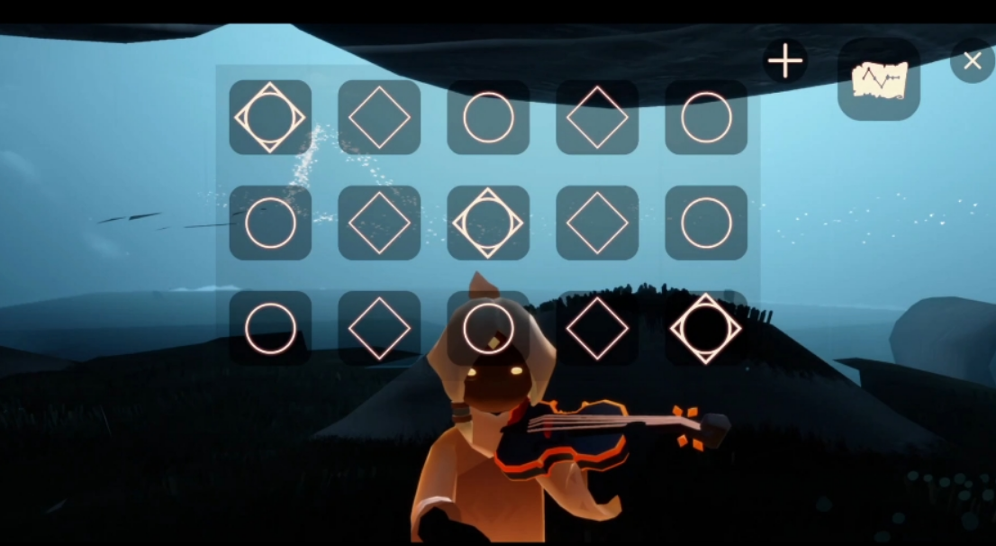 光遇怎么用小提琴