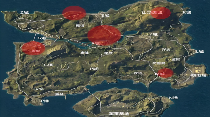 绝地求生有哪些地图