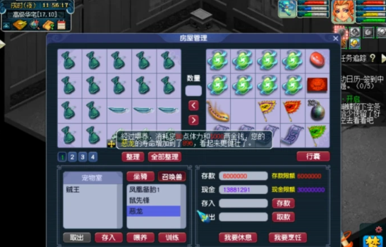 梦幻西游华宅庭院有什么用