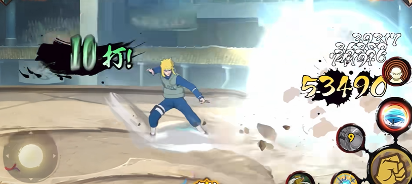 火影忍者水门怎么打