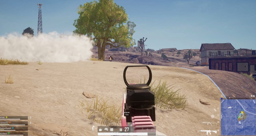 绝地求生怎么练习步枪打移动把