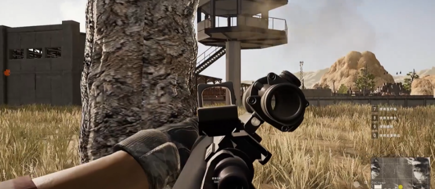 绝地求生怎么练侧身 绝地求生怎么练侧身