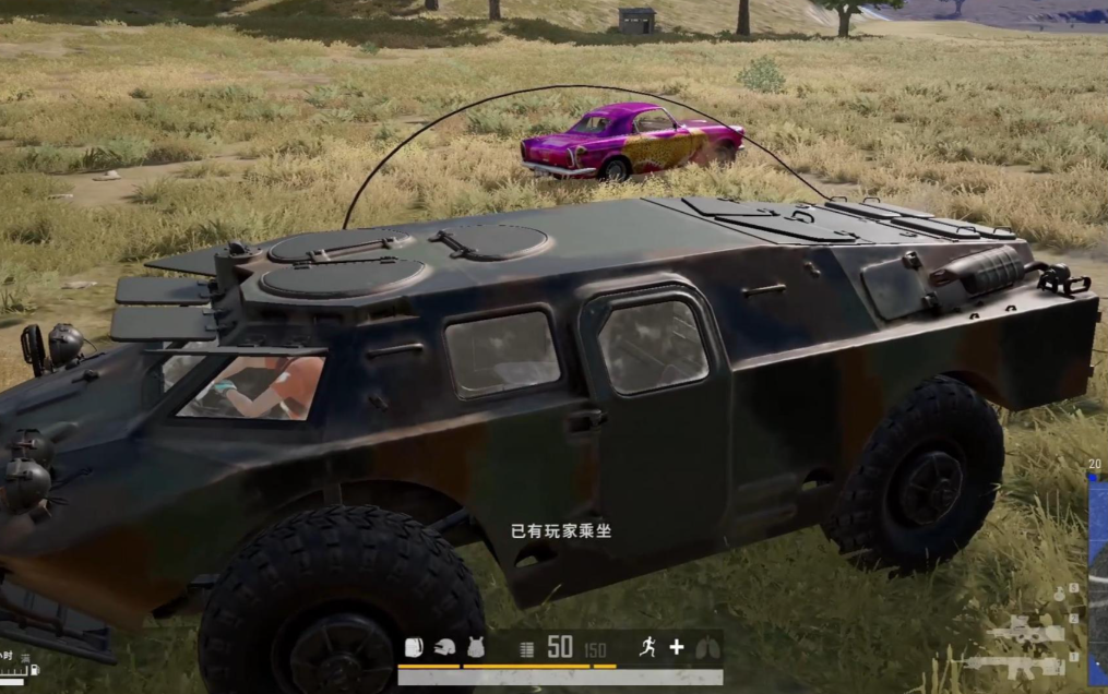 绝地求生坐车怎么射击 绝地求生坐车怎么射击