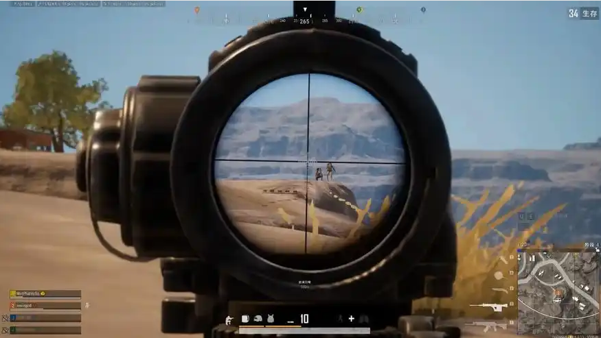 绝地求生狙击枪怎么打准