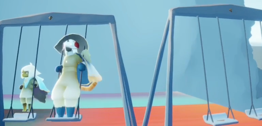 光遇秋千在水里怎么往下移动 光遇秋千在水里怎么往下移动