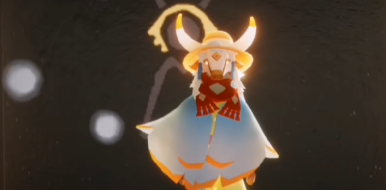 光遇牛面具如何搭配