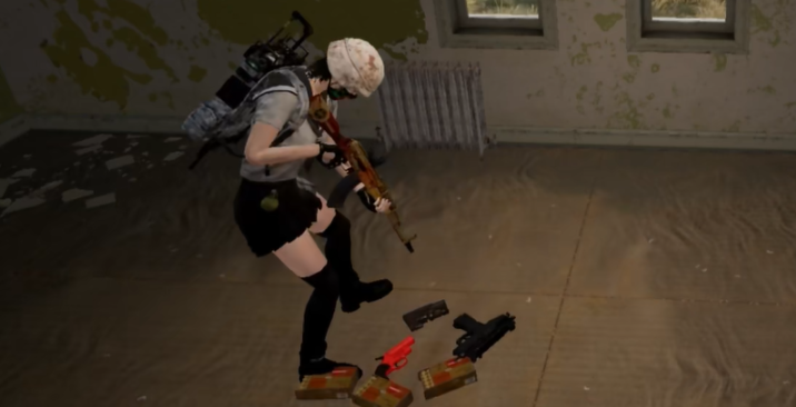 绝地求生空投枪怎么玩