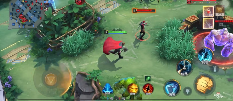 漫威超级战争雷神怎么打