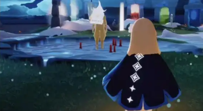 光遇二级蓝斗怎么搭配