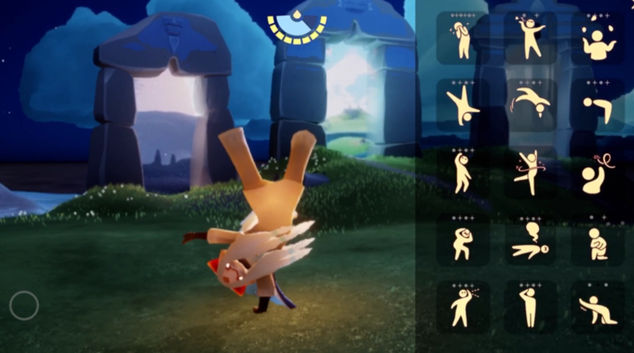 光遇如何解锁摔倒动作