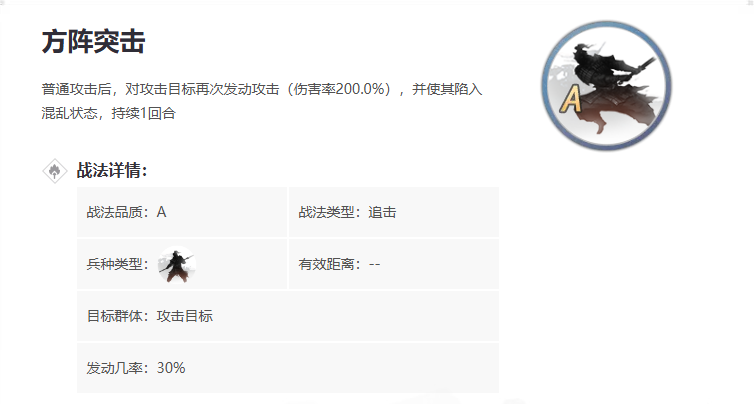 率土之滨方阵突击怎么获得