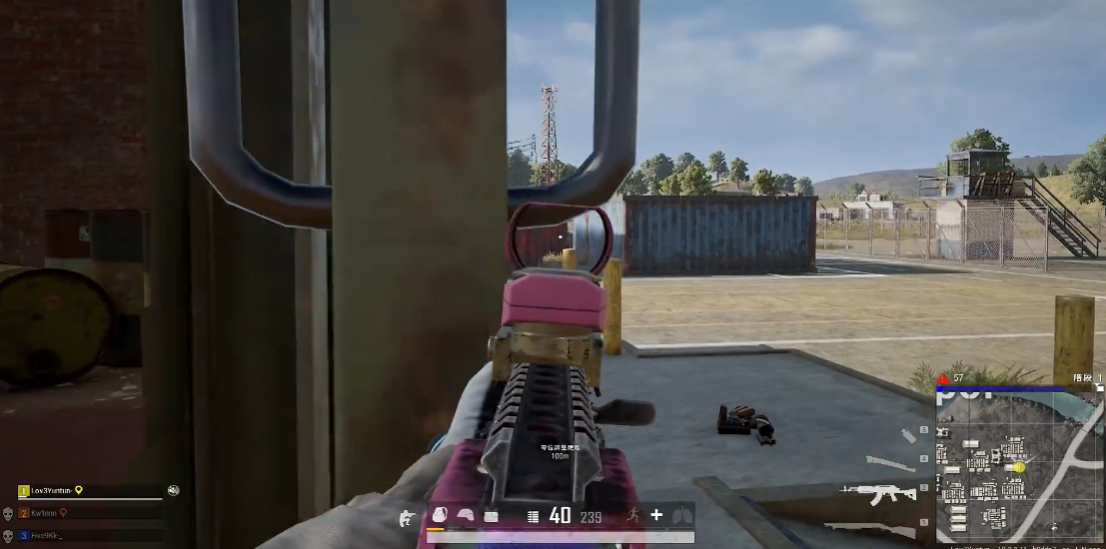 绝地求生如何上到仓库上面