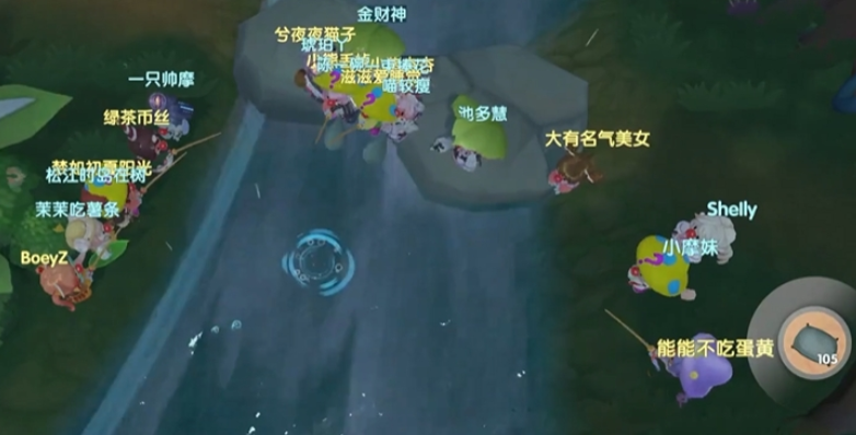 摩尔庄园手游怎么撒网