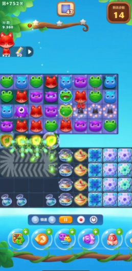 开心消消乐752隐藏关怎么过 开心消消乐752隐藏关怎么过