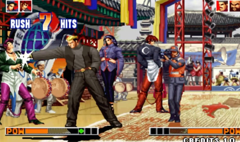 拳皇97龙二怎么跑抓