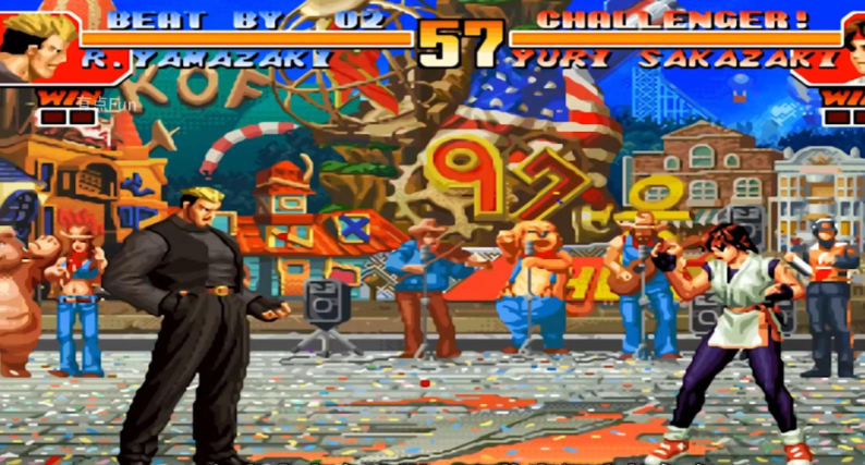 拳皇97龙二怎么跑抓