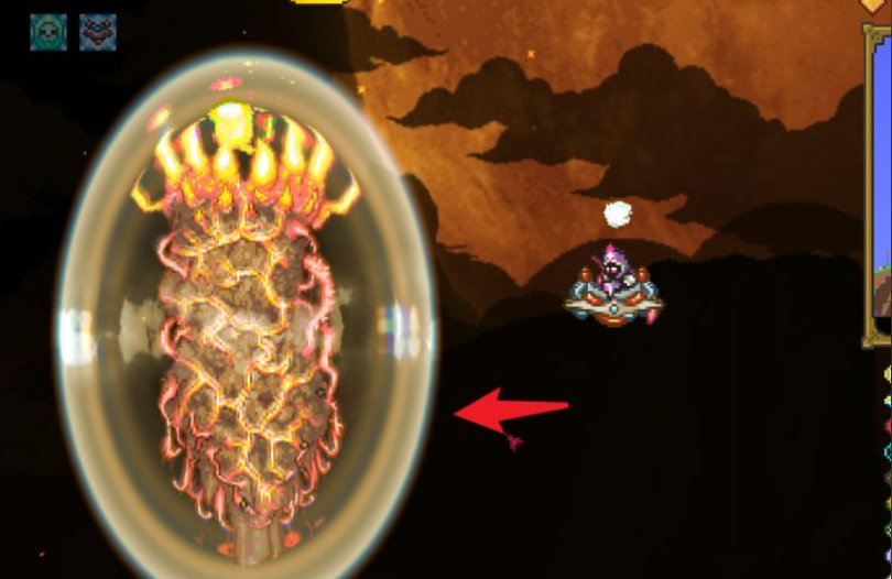 泰拉瑞亚四柱用什么打