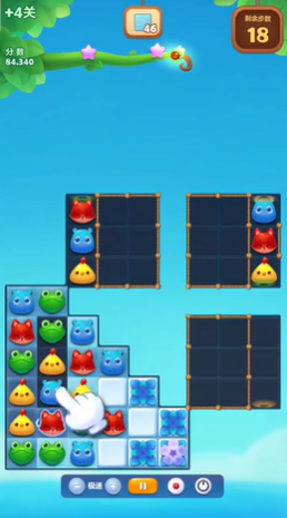 开心消消乐隐藏关693怎么过