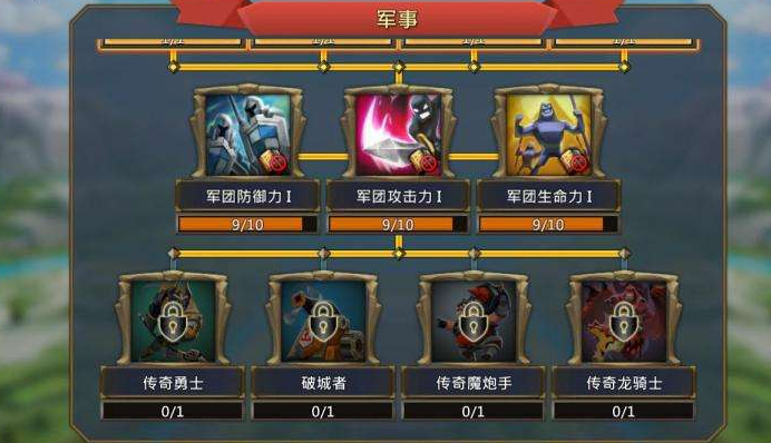 王国纪元防御天赋应该怎么点