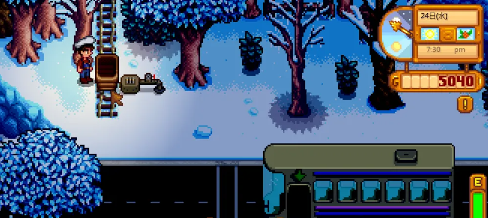 星露谷物语矿洞矿车怎么用