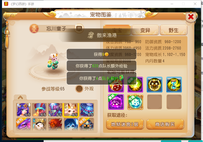 梦幻西游手游花果山用什么宠物