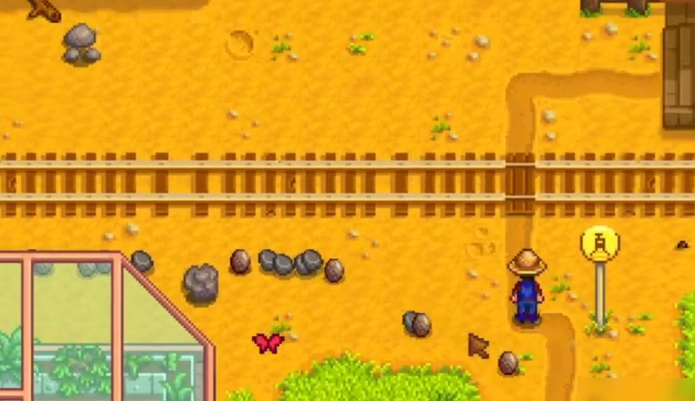 星露谷物语怎么让火车掉东西