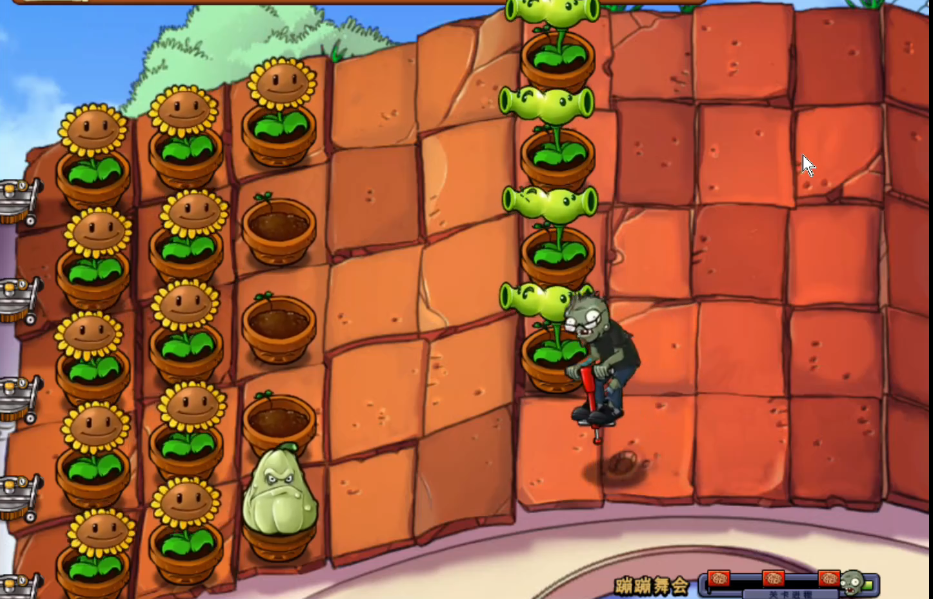 植物大战僵尸的跳跳僵尸怎么打