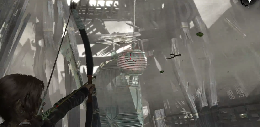 古墓丽影两个钟那里怎么过