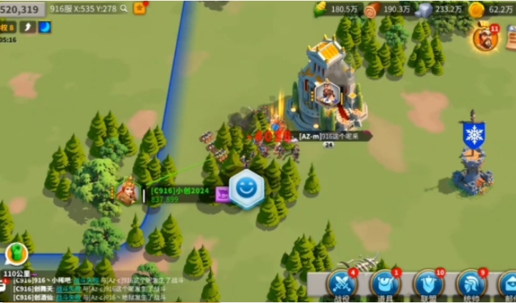 万国觉醒怎么打无兵的城堡