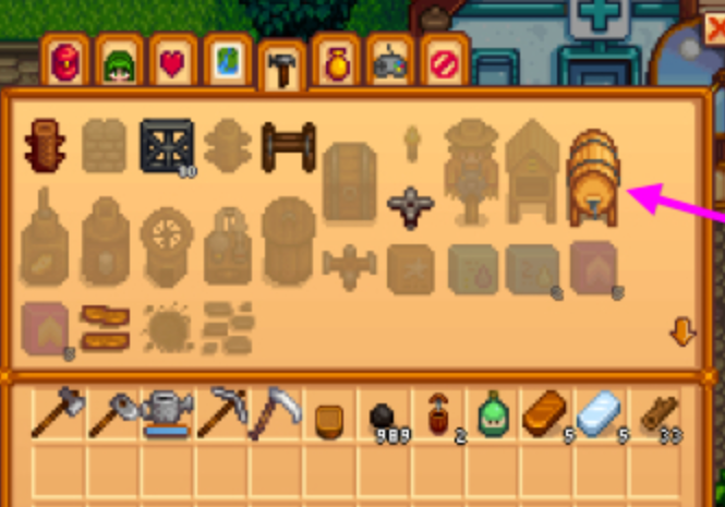 星露谷物语酿酒桶怎么弄 星露谷物语酿酒桶怎么弄