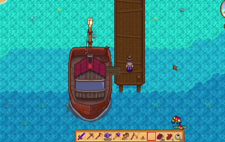 星露谷物语怎么快速去姜岛