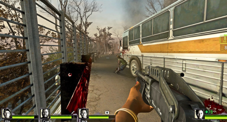 求生之路2河畔怎么过