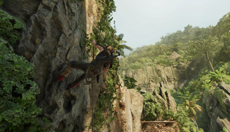 古墓丽影9怎么攀爬岩石