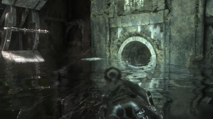 古墓丽影怎么降低水位