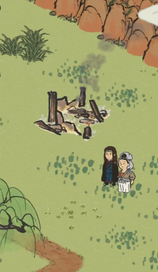 江南百景图如何产生枯木