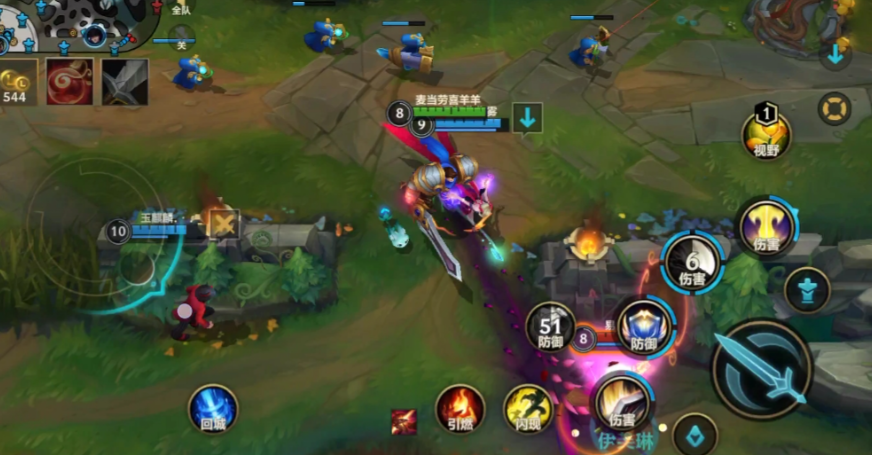 英雄联盟手游盖伦走什么路